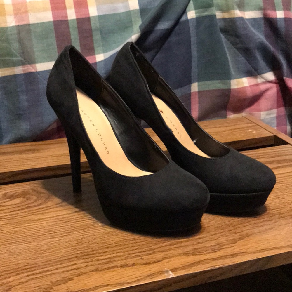 Black heels